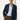 Appearance-An-Ivy-Herringbone-Flex-Wool-Blazer-Jakke-Navy-Soft-Herre-Maend-Men-Unstructured-Uld