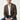 Appearance-An-Ivy-Soft-Hopsack-Blazer-Jakke-Mid-Brown-Brun-Herre-Maend-Men-Unstructured-Uld
